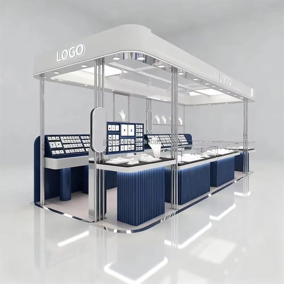 Kiosk interiérového dizajnu klenotníctva