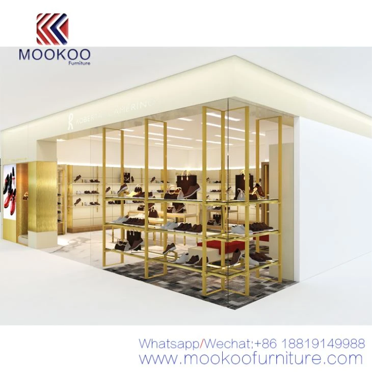 3d Shoe Store Furniture Design