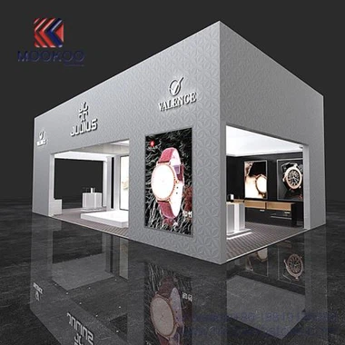 Módne hodinky Showroom Design