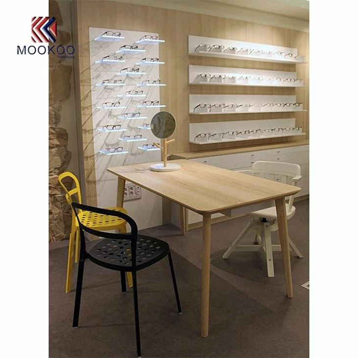 Optical Shop Glass Wall Kiosk Display