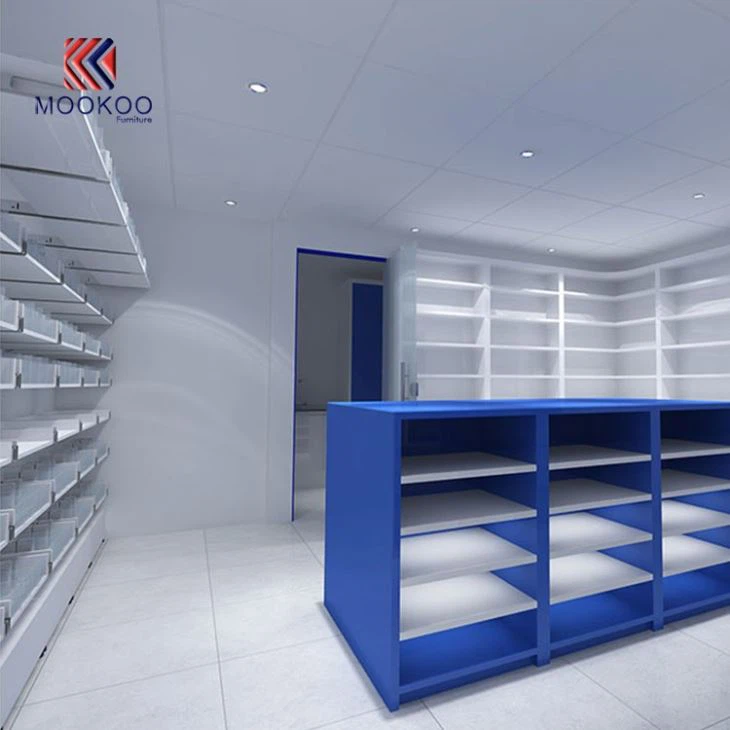 High End Pharmacy Flagship Shop Display Showcase
